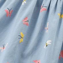 Load image into Gallery viewer, 9240DS-malwee girls skirt style round neck short-sleeved top