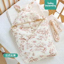 Load image into Gallery viewer, 6054AC-Big rabbit ears newborn anti-startle swaddle
