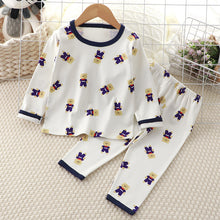 Load image into Gallery viewer, CB01JG-Autumn Multi-Tude Velvet Long-sleeved Home Clothes Set