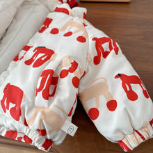 Load image into Gallery viewer, WY014SE-Winter Padded Thickened Children's New Year Greetings Jacket