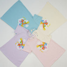 Load image into Gallery viewer, 24105PCW-Summer cotton rainbow bear parent-child dress