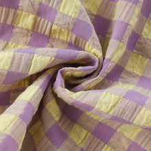 Load image into Gallery viewer, 8911DS-Autumn European and American children's casual plaid round neck dress