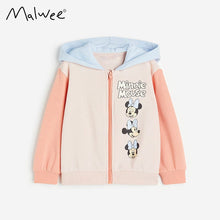 Load image into Gallery viewer, 8011SE- Spring and Autumn European and American Children's Cartoon Printed Hooded Jacket