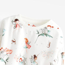 Load image into Gallery viewer, 8747JG-Autumn European and American children's casual round neck fairy long-sleeved top + pants set