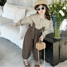 Load image into Gallery viewer, XPX283LS-Korean Spring Bud Solid Color Overalls