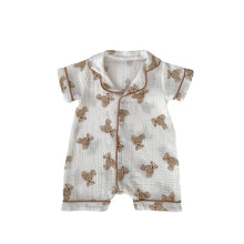 Load image into Gallery viewer, H10072JG-Summer short climbing cute cartoon print short-sleeved home climbing clothes