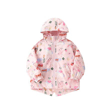 Load image into Gallery viewer, 9030SE-malwee long-sleeved zipper hooded jacket for small and medium-sized children