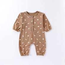Load image into Gallery viewer, D23276LS- Cotton newborn baby long-sleeved pajamas crawling clothes