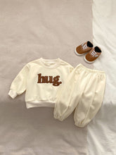 Load image into Gallery viewer, H10118LS-Spring Korean version of simple letter embroidery long-sleeved bodysuit & suit