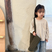 Load image into Gallery viewer, Q83255SE-Korean Spring and Autumn Children's Knitted Tops