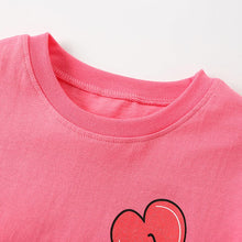 Load image into Gallery viewer, 9502TG-malwee stylish printed casual girls short-sleeved pants two-piece suit