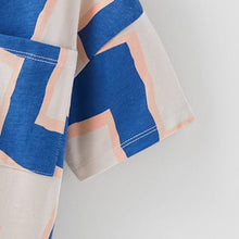 Load image into Gallery viewer, 81115SE-malwee summer round neck casual European and American small and medium-sized children's boys' clothing tops