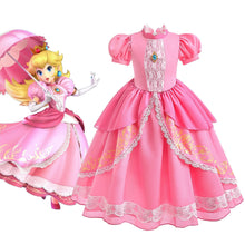 Load image into Gallery viewer, MB43DS-Cartoon Princess Cosplay Girls Pink Dress Dress