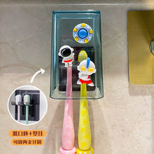 Load image into Gallery viewer, 51701AC-No-punch creative toothpaste squeezing tool cute toothbrush cup toothpaste washing set