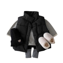 Load image into Gallery viewer, Y7219SE-Middle and small children's high collar multi-color cotton vest