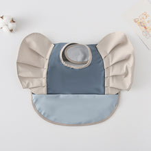 Load image into Gallery viewer, 111902AC-Danish children's flying sleeve wings PU waterproof and anti-dirty bib