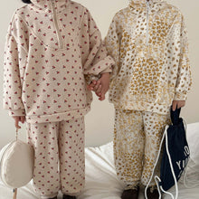 Load image into Gallery viewer, C83988TG- Spring Loose Casual Zipper Neck Top + Pants Two-piece Set