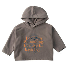 Load image into Gallery viewer, Q83250SE- Spring and Autumn Loose Plus Velvet Hooded Top