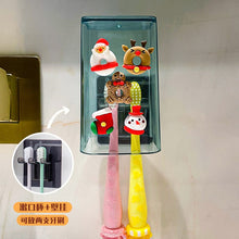 Load image into Gallery viewer, 51701AC-No-punch creative toothpaste squeezing tool cute toothbrush cup toothpaste washing set