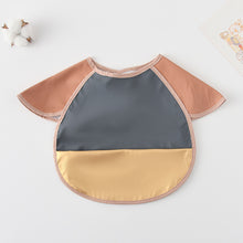 Load image into Gallery viewer, 111902AC-Danish children's flying sleeve wings PU waterproof and anti-dirty bib