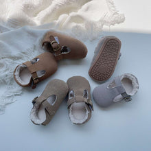 Load image into Gallery viewer, X881AC-Winter thickened, warm, non-slip, solid color, versatile soft-soled toddler shoes