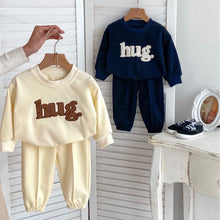 Load image into Gallery viewer, H10118LS-Spring Korean version of simple letter embroidery long-sleeved bodysuit & suit
