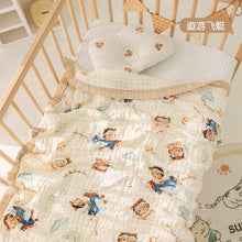 Load image into Gallery viewer, 2076AC-Cartoon Printed Baby Gauze Newborn Soft Absorbent Blanket Bath Towel