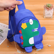 Load image into Gallery viewer, 82601AC- Korean cartoon little dinosaur crossbody canvas bag