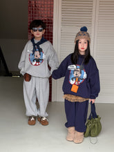 Load image into Gallery viewer, 2025D202TG-冬季復古卡通MK加絨休閒兩件套