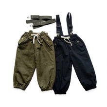 Load image into Gallery viewer, 23033PCW-Japanese style boys and girls casual overalls parent-child wear