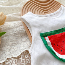 Load image into Gallery viewer, 23022129LS-Sleeveless small fresh thin jumpsuit