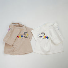 Load image into Gallery viewer, 625080PCW-Summer Korean style short-sleeved cartoon loose parent-child tops