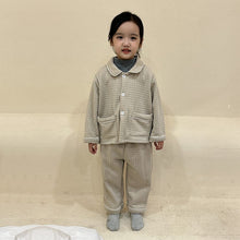 Load image into Gallery viewer, D83300TG- Spring and Autumn Air Layer Padded Children's Suit