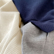 Load image into Gallery viewer, H10071PA-Spring cute bear waffle thin casual cuffed trousers