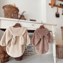 Load image into Gallery viewer, Y93113LS- Plush rabbit ears men and women hooded sweater