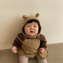 Load image into Gallery viewer, Y5237LS-Baby cotton bear sling crawling suit + bag