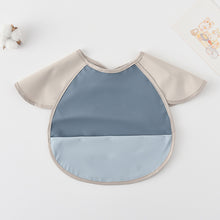 Load image into Gallery viewer, 111902AC-Danish children's flying sleeve wings PU waterproof and anti-dirty bib