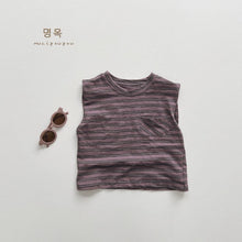 Load image into Gallery viewer, 23098SE-Summer Korean style loose striped vest thin top