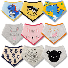 將圖片載入圖庫檢視器 LWSAC-韓版全棉寶寶嬰兒口水巾
