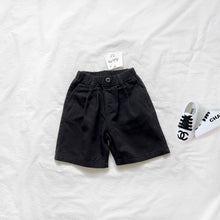 Load image into Gallery viewer, 195PCW-Spring and summer Japanese and Korean casual washed oblique parent-child shorts