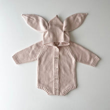 Load image into Gallery viewer, 101818LS-23 Autumn new Korean version baby clothes ins style rabbit shape children's jumpsuit baby knitted sweater