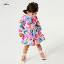 Load image into Gallery viewer, S1681DS-Little maven autumn water style long-sleeved dress