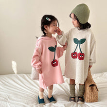 Load image into Gallery viewer, C85080DS-Loose and stylish girls hooded sweater dress