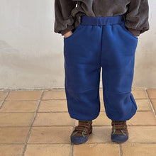 Load image into Gallery viewer, D83512PA-Autumn and winter solid color plus velvet sports casual pants