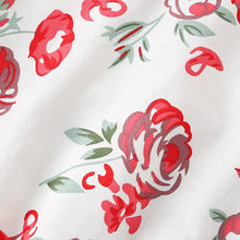 Load image into Gallery viewer, 9102TG-Autumn European and American children's round neck floral elastic waist pants two-piece suit