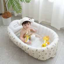 Load image into Gallery viewer, yt021AC-Korean style children's bathroom portable inflatable bathtub