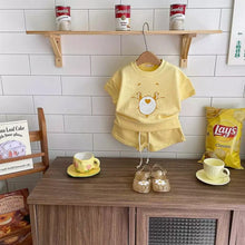 Load image into Gallery viewer, 22176TG-Summer Korean version of children's short-sleeved tops and shorts (80-120CM) & bodysuit (73-100CM)