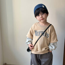 Load image into Gallery viewer, C83991SE-Baby loose fake two-piece initials top