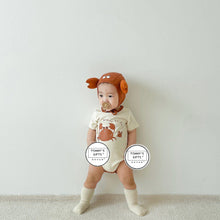 Load image into Gallery viewer, 11003LS-Spring Korean version of crab shape bodysuit + hat cover
