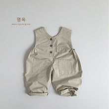 Load image into Gallery viewer, 88030LS-Spring and summer Korean style forest retro thin overalls